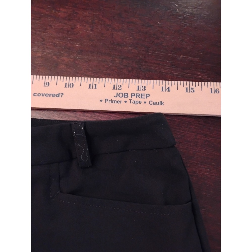 Jessica Petite Black Straight Leg Dress Pants Trousers Size 4P - Picture 5 of 7